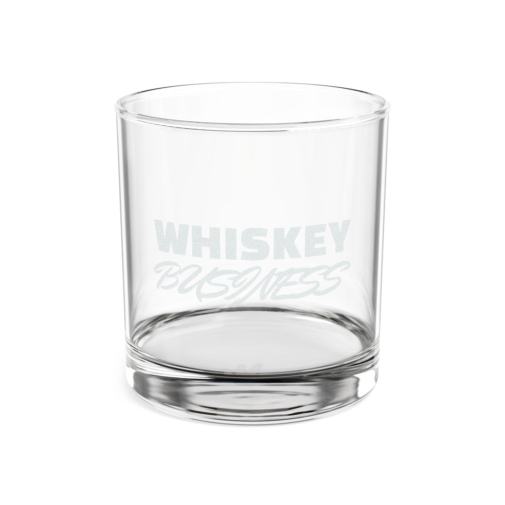 Engraved 'Whiskey Business' 10.5oz Whiskey Glass